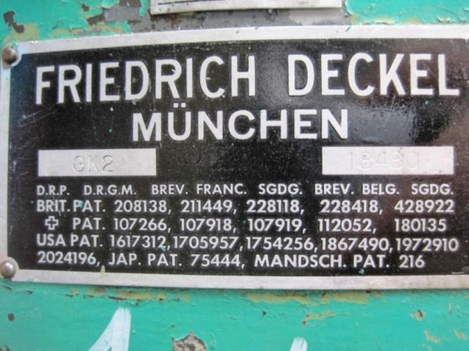 DECKEL G K II